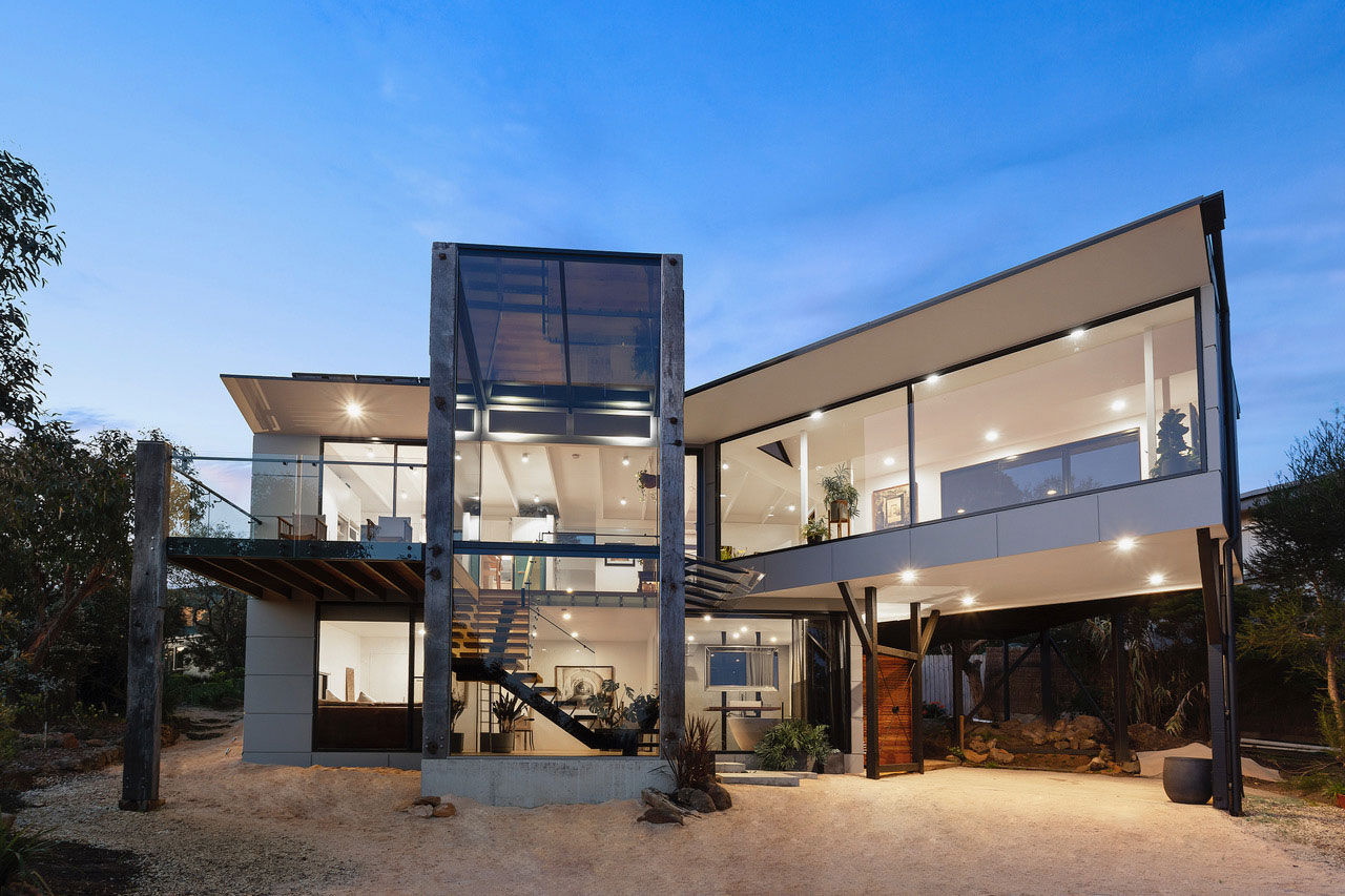 Architectural renovation and extension of home in Anglesea
